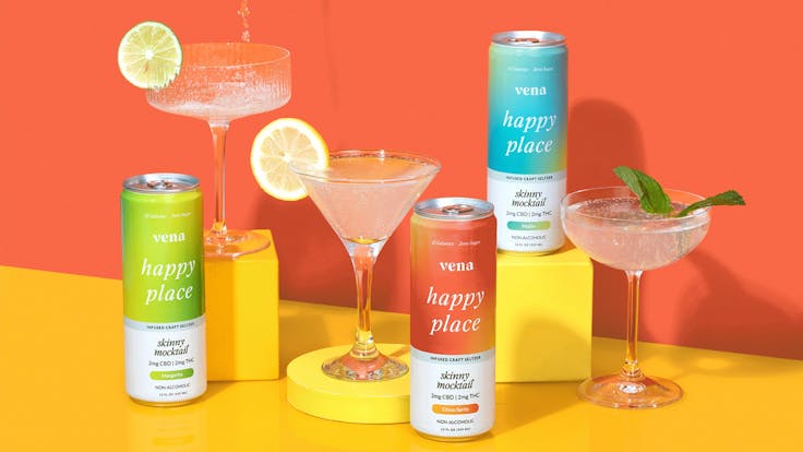 Girl math is only 15 calories and 2mg THC per can away with our Skinny Mocktails.