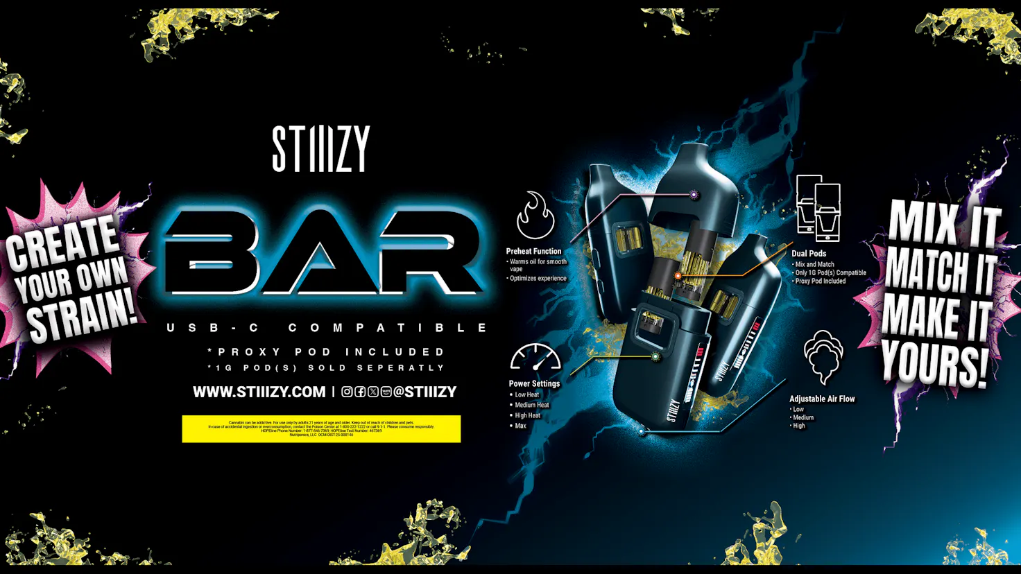 STIIIZY: INSPIRE. INFLUENCE. INNOVATE. | Leafly