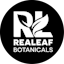 Logo for the brand Realeaf Botanicals