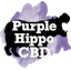 Logo for the brand Purple Hippo CBD