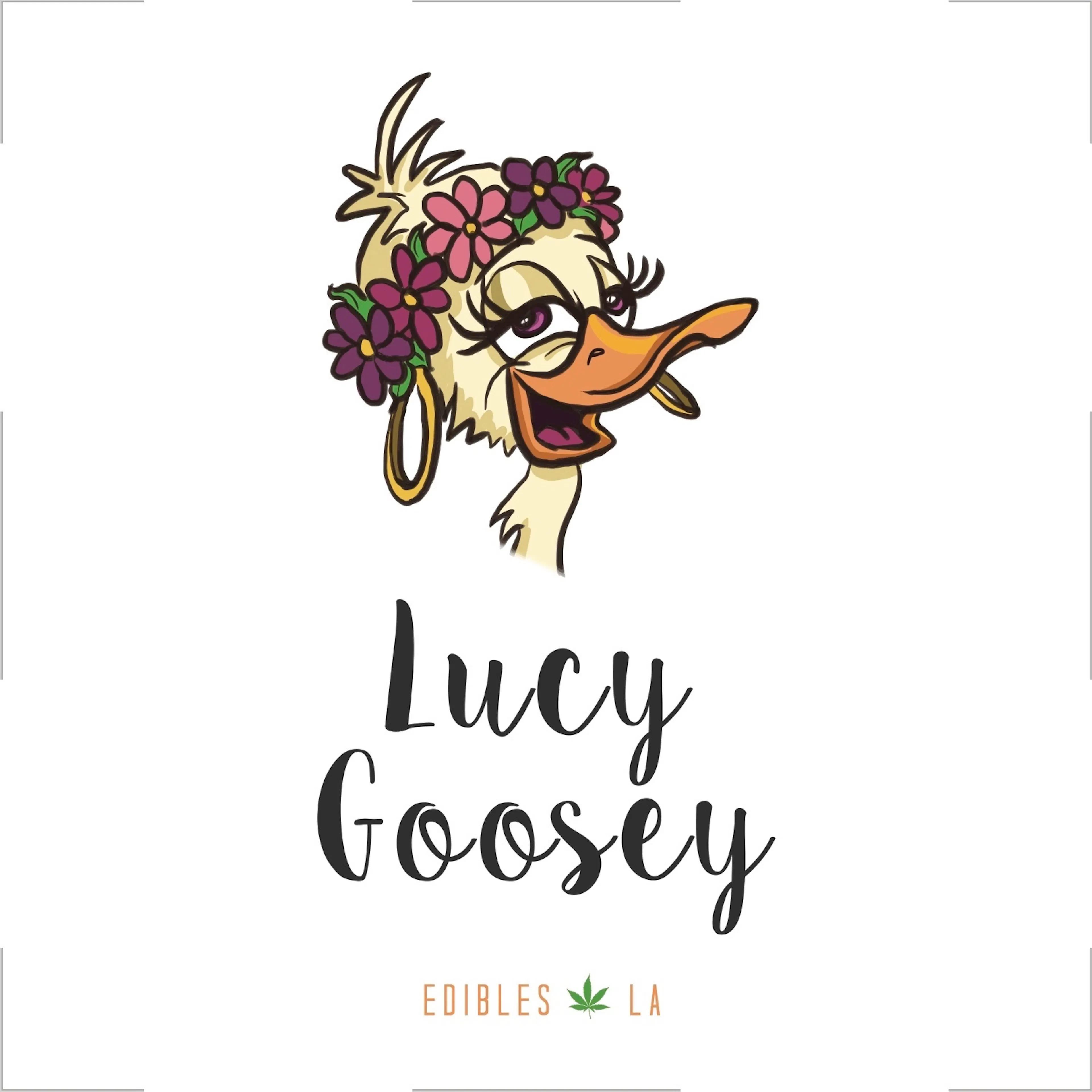 Lucy Goosey Edibles logo