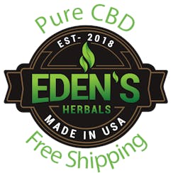 Eden’s Herbals | CBD Products | CBD Tinctures | CBD Gummies | CBD Lotion | CBD Dog Treats | Isolates logo