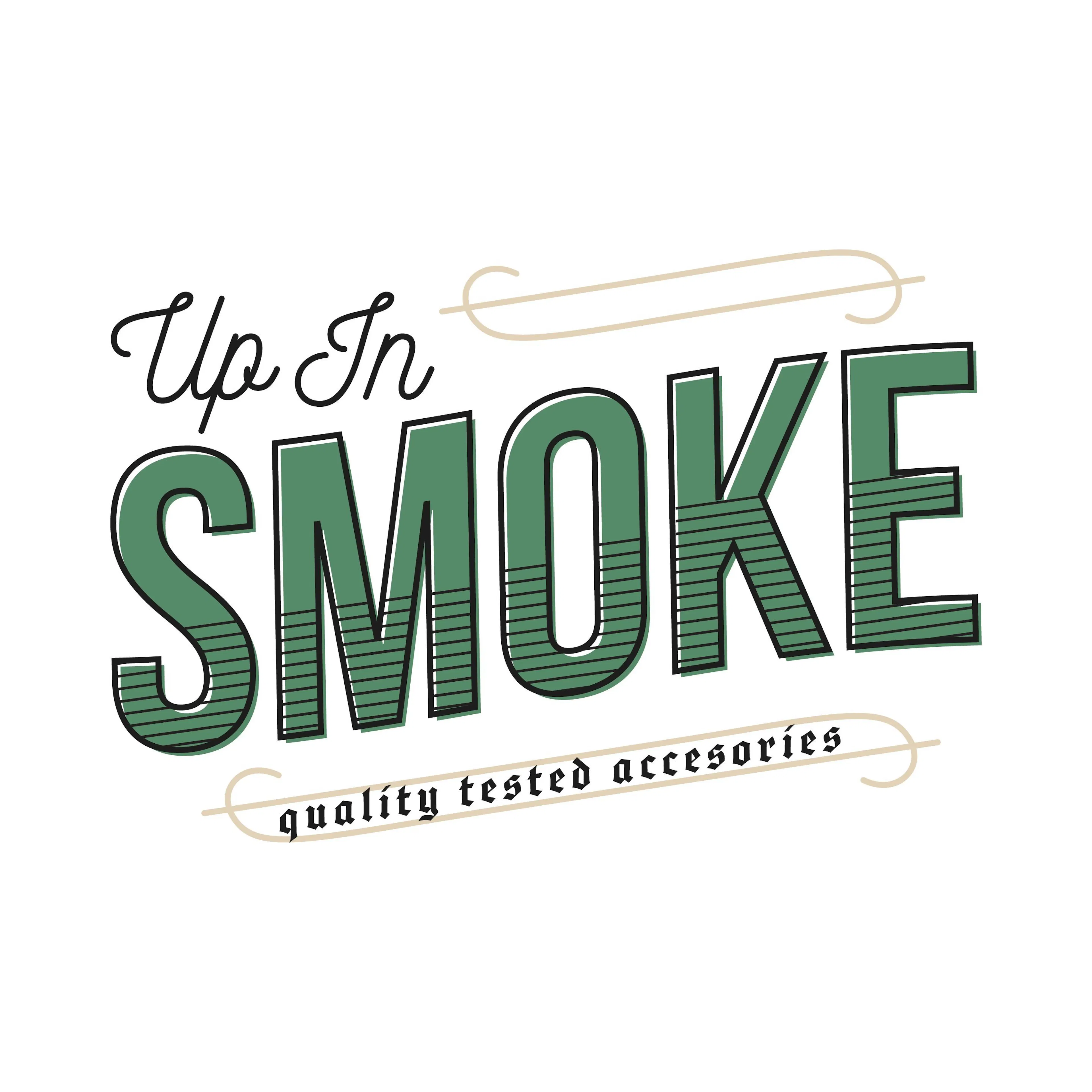 Up in Smoke Pipe Screens logo