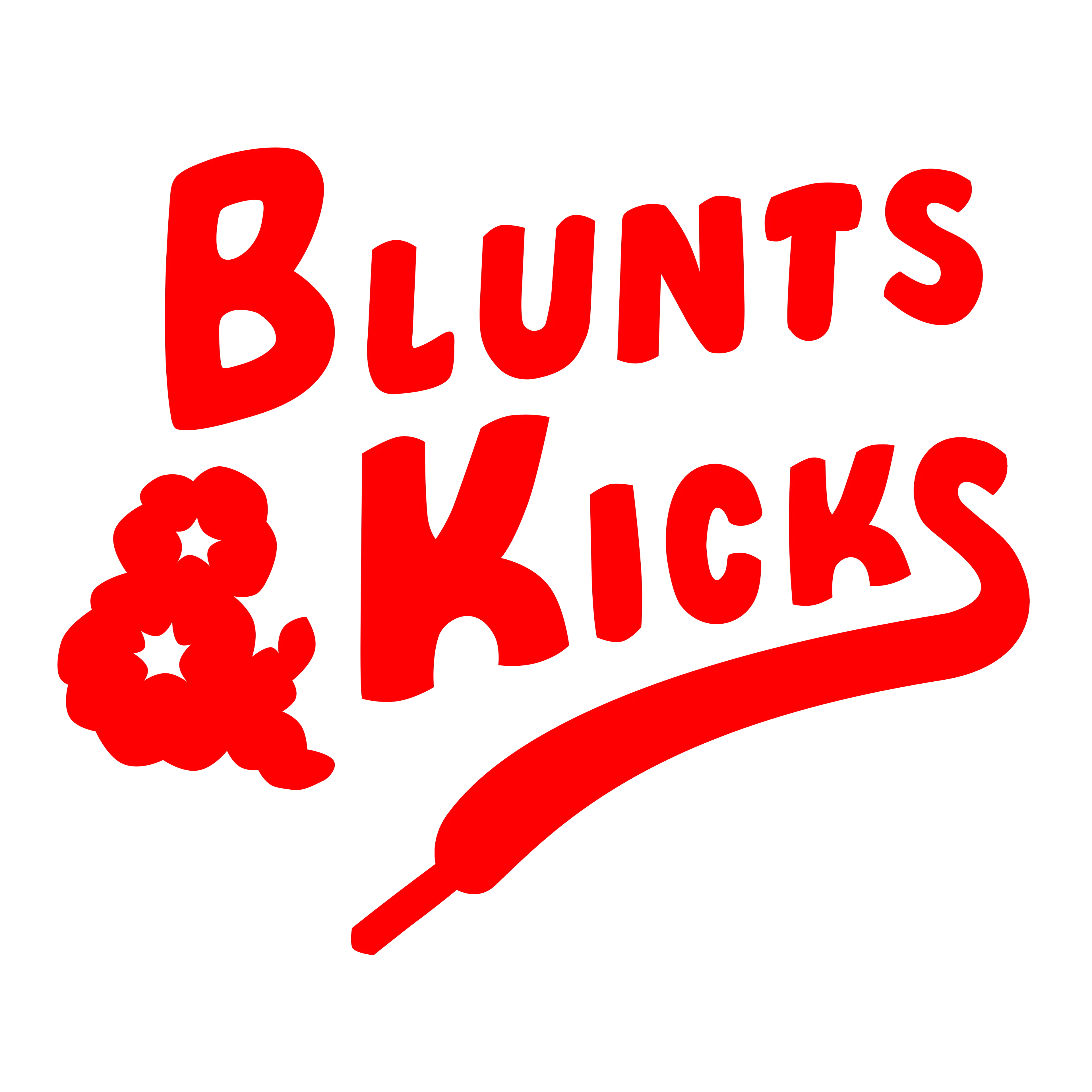 BLUNTS & KICKS logo