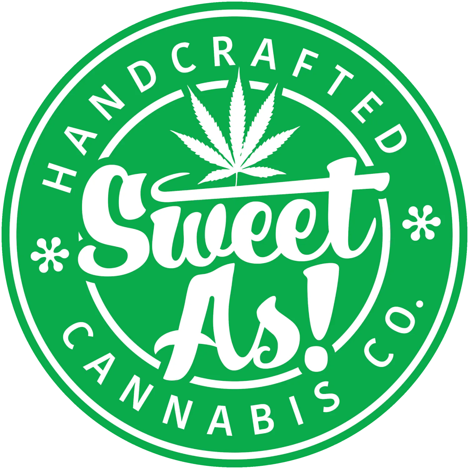 Sweet As! Cannabis Co. logo