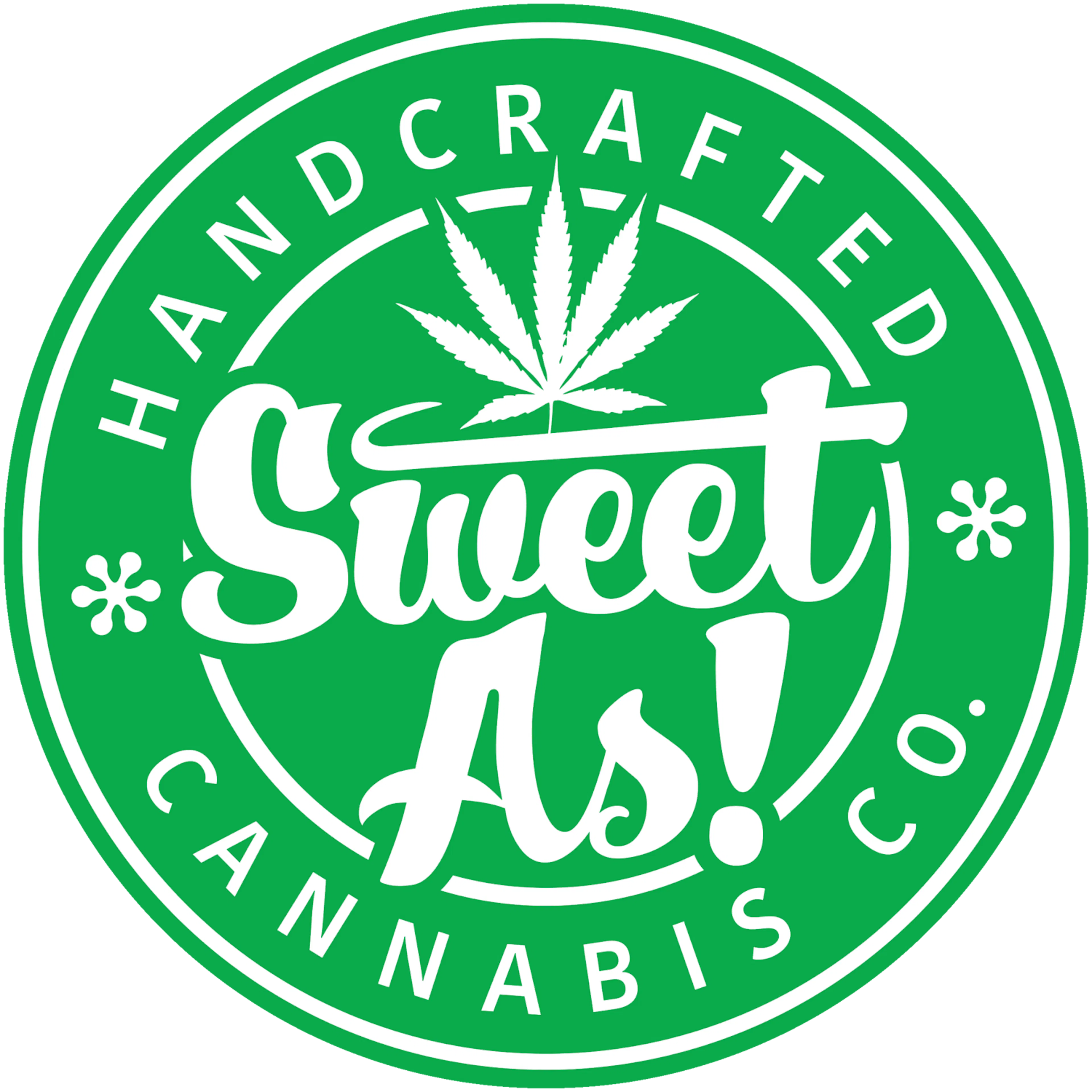 Sweet As! Cannabis Co. logo