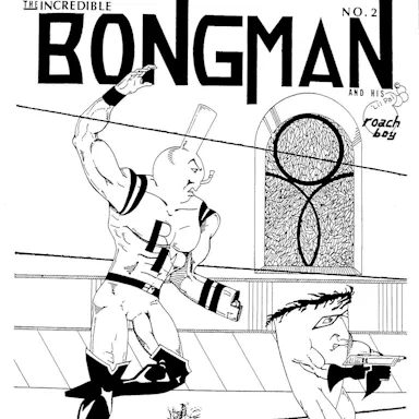 BONGMAN Comics and Merchandise logo