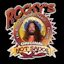 Logo for the brand Rocky's Hot Sauce
