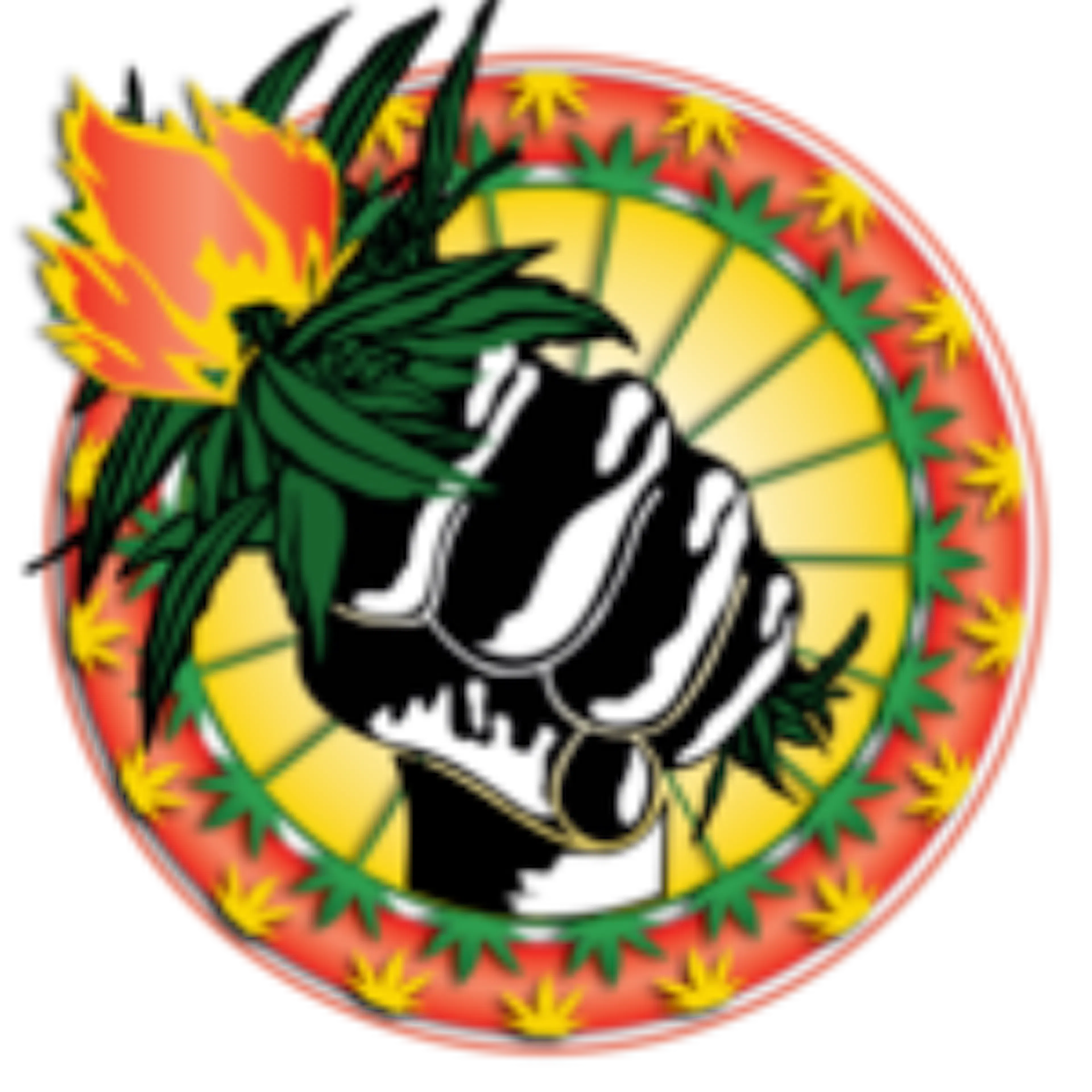 Cannabis On Fire logo