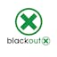 Logo for the brand BlackoutX Vapes