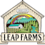 Logo for the brand LEAP FARMS