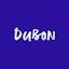 Logo for the brand Dubon
