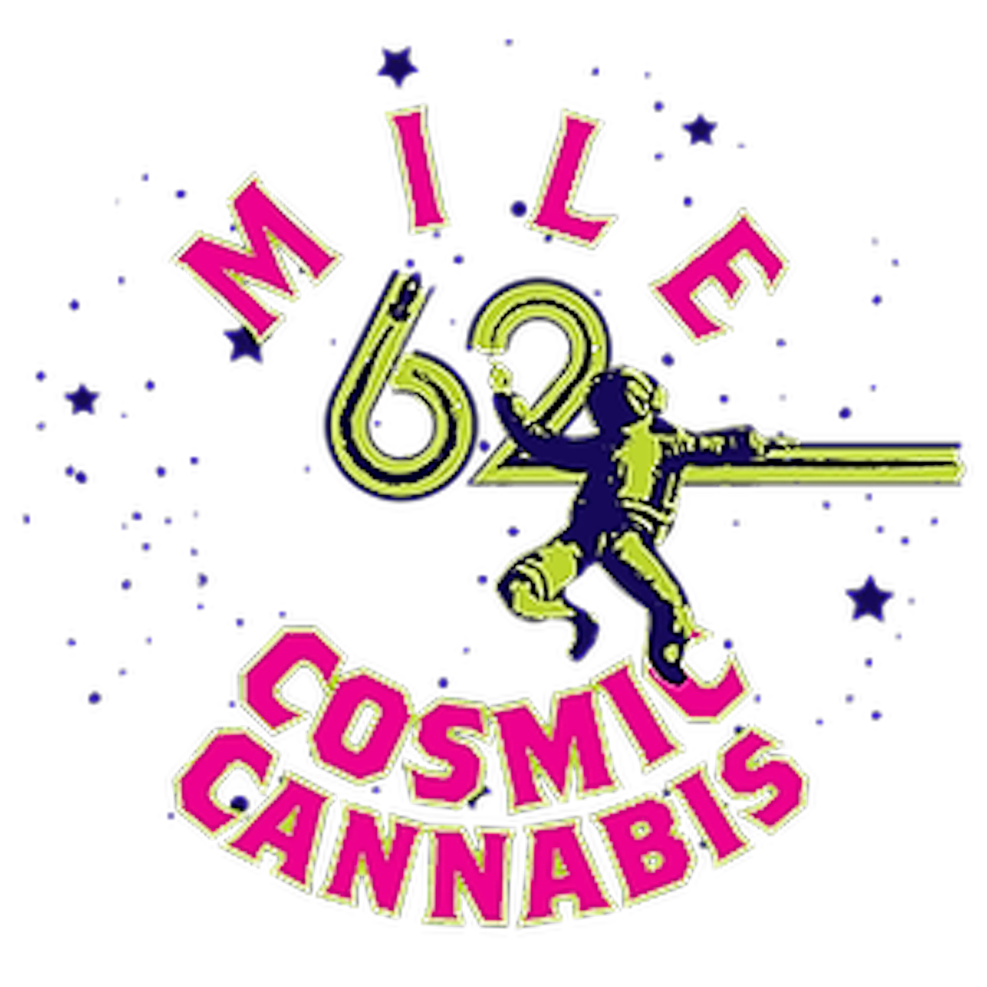Mile 62 Cosmic Cannabis logo