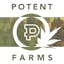 Logo for the brand Potent Farms