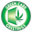 Logo for the brand Green Card Greetings