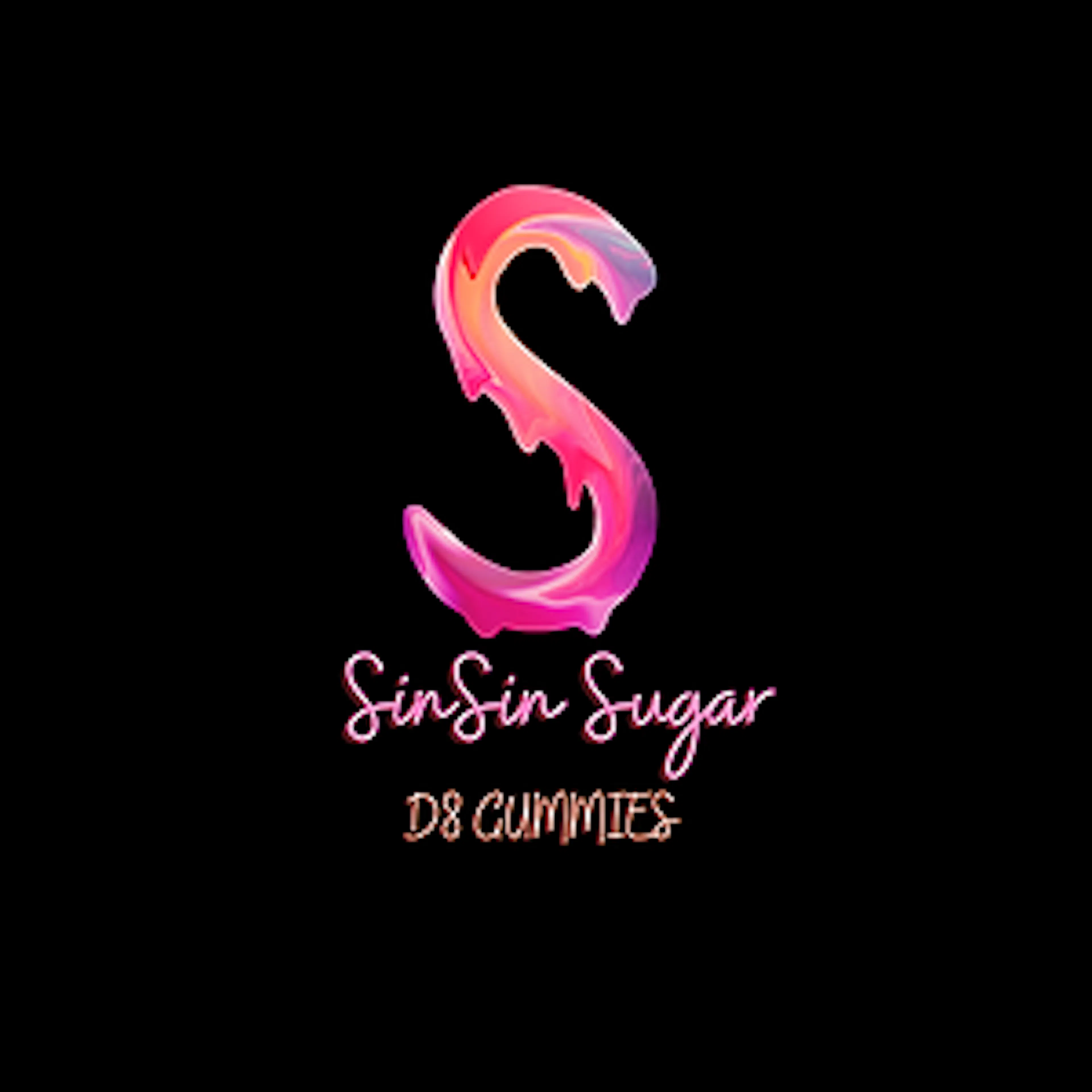 Sin Sin Sugar- Rainbow D8 gummies logo