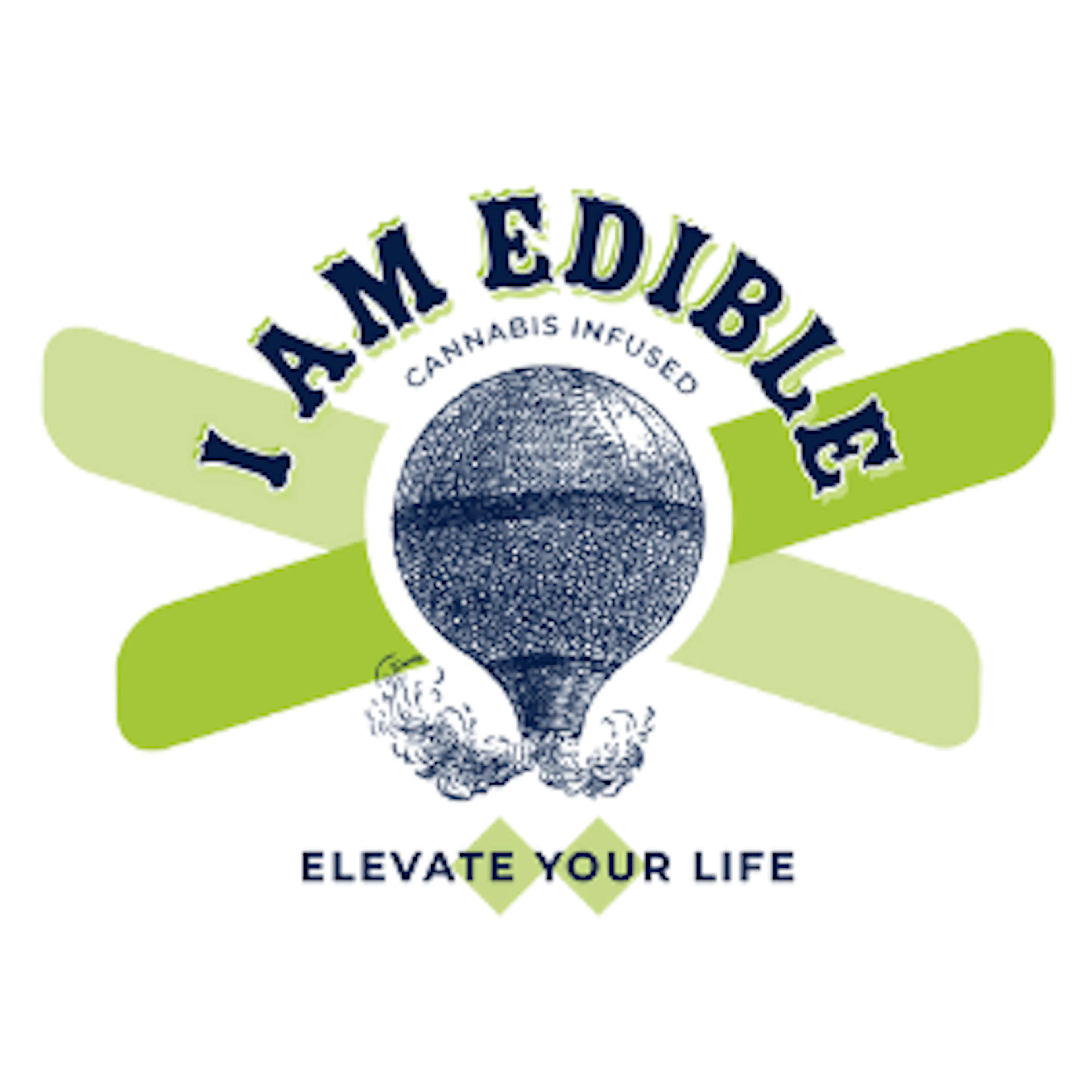 i am edible logo