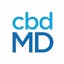 Logo for the brand cbdMD