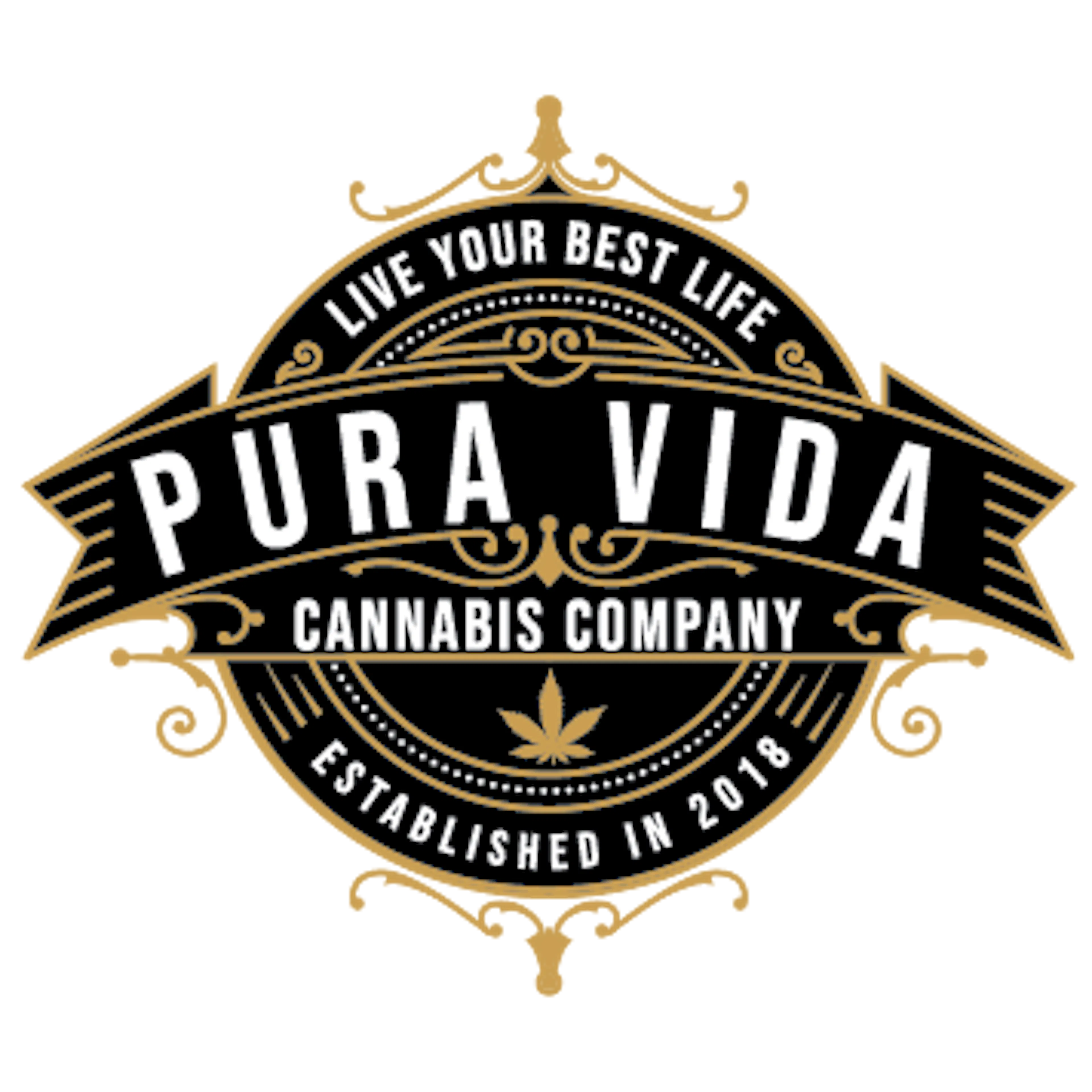 Pura Vida Cannabis logo