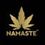 Logo for the brand Namaste