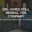 Logo for the brand DR. JAMES STILL HERBAL TEA COMPANY LLC.