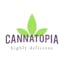 Logo for the brand Cannatopia Edibles