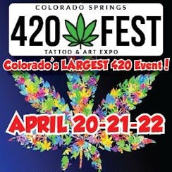 Colorado Springs 420 Fest, Tattoo, & Art Expo logo