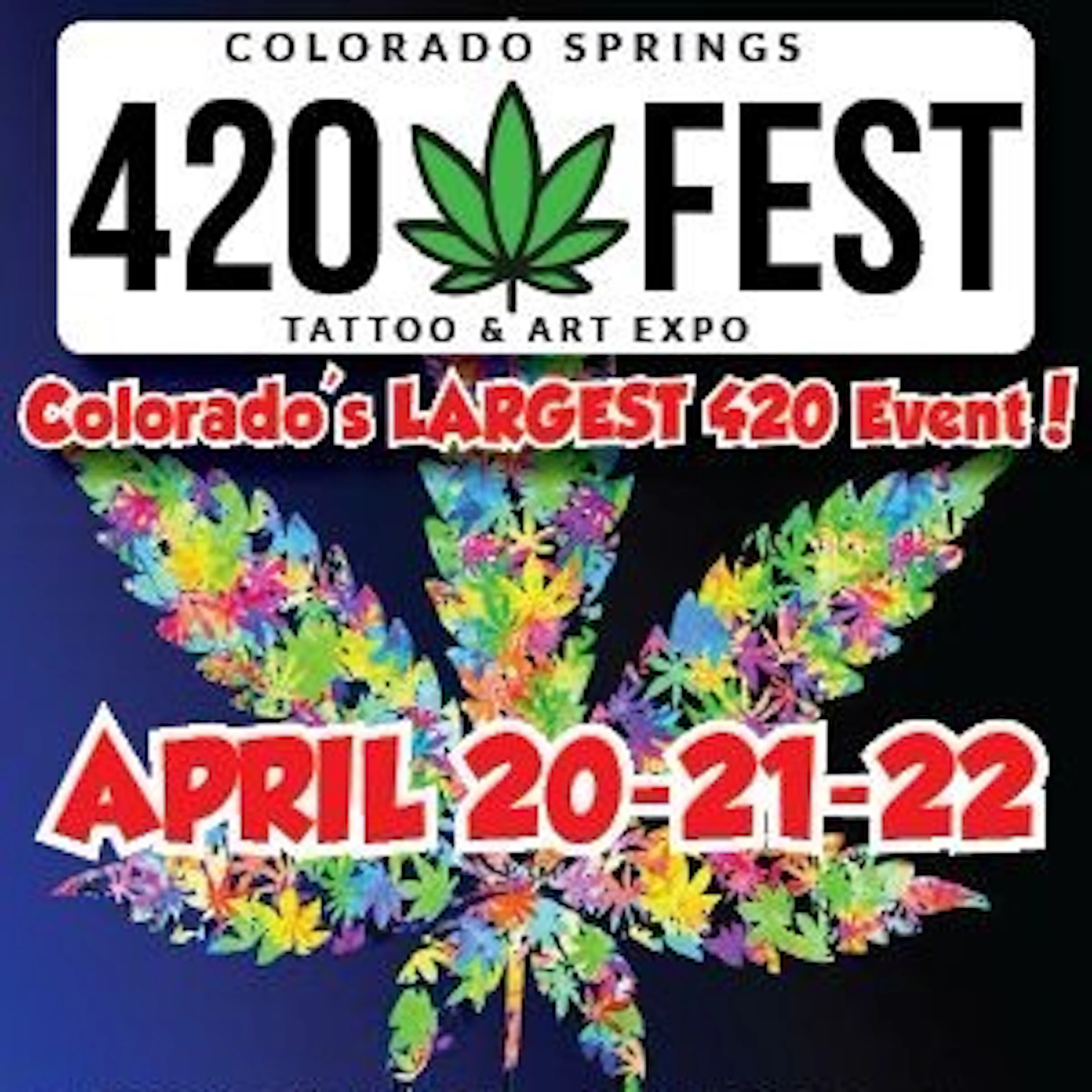 Colorado Springs 420 Fest, Tattoo, & Art Expo logo