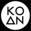 Logo for the brand Koan