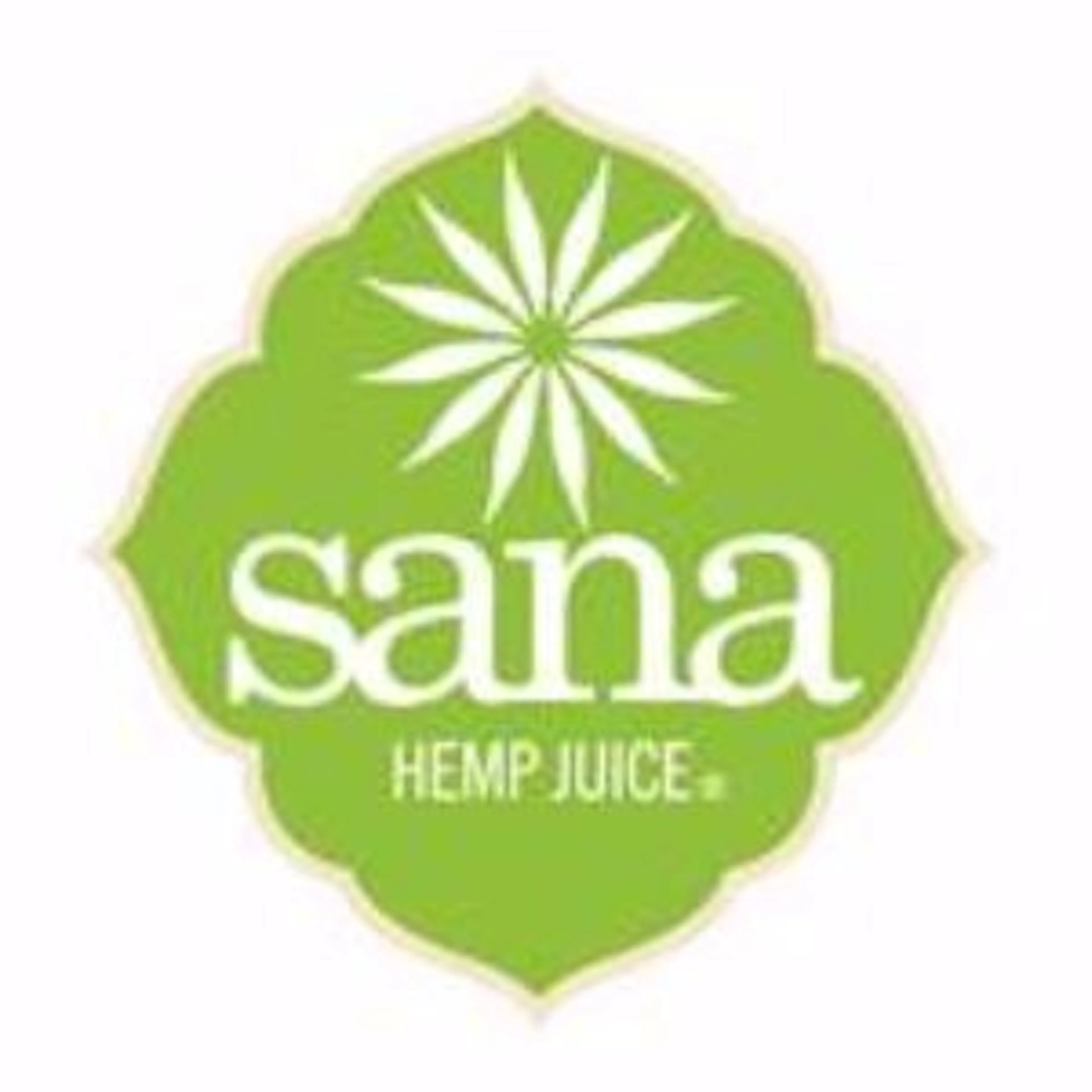 Sana Hemp Water Soluble CBD products from nature logo