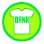Logo for the brand Dank Teez