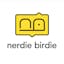 Logo for the brand Nerdie Birdie