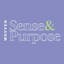 Logo for the brand Sense & Purpose