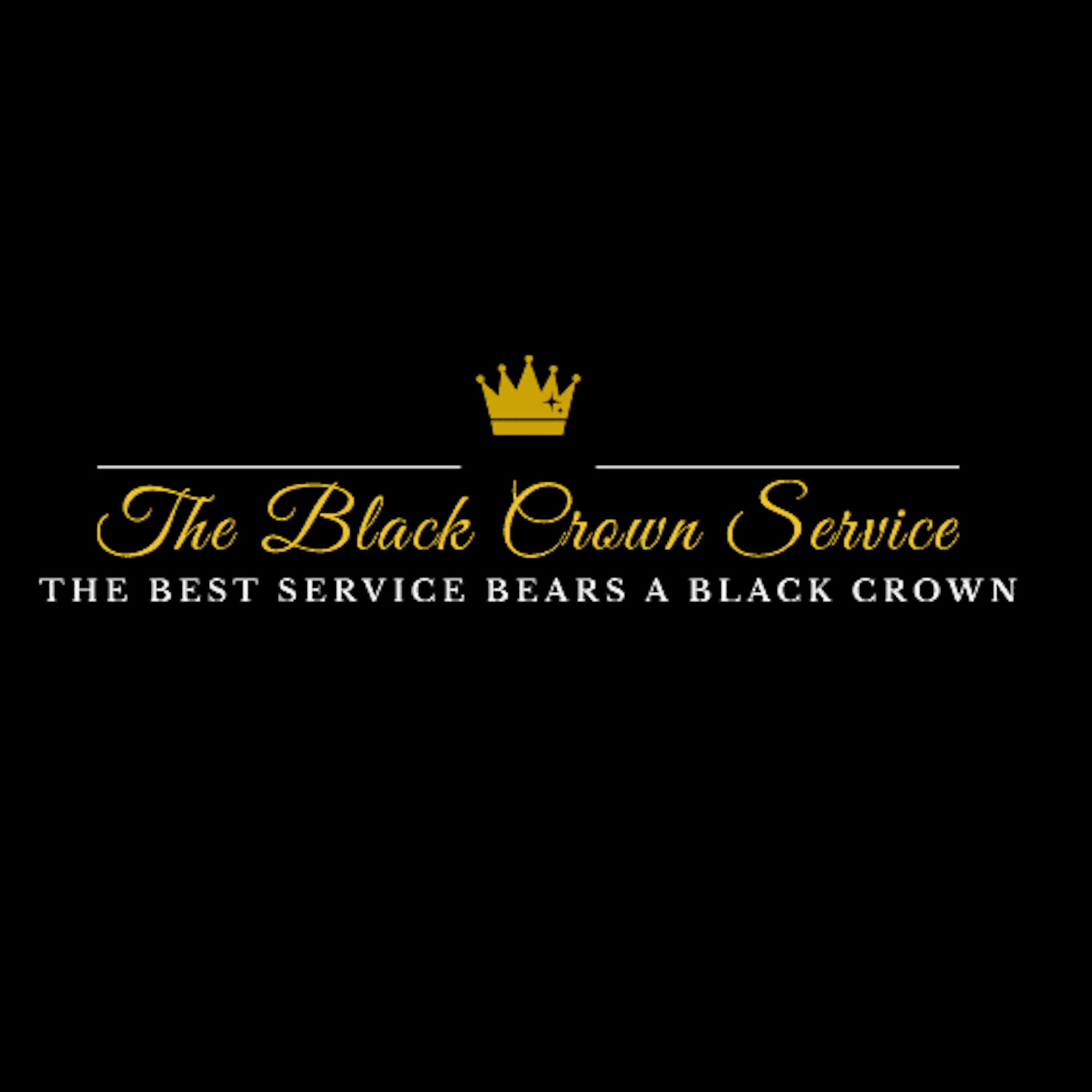 The Black Crown Service logo