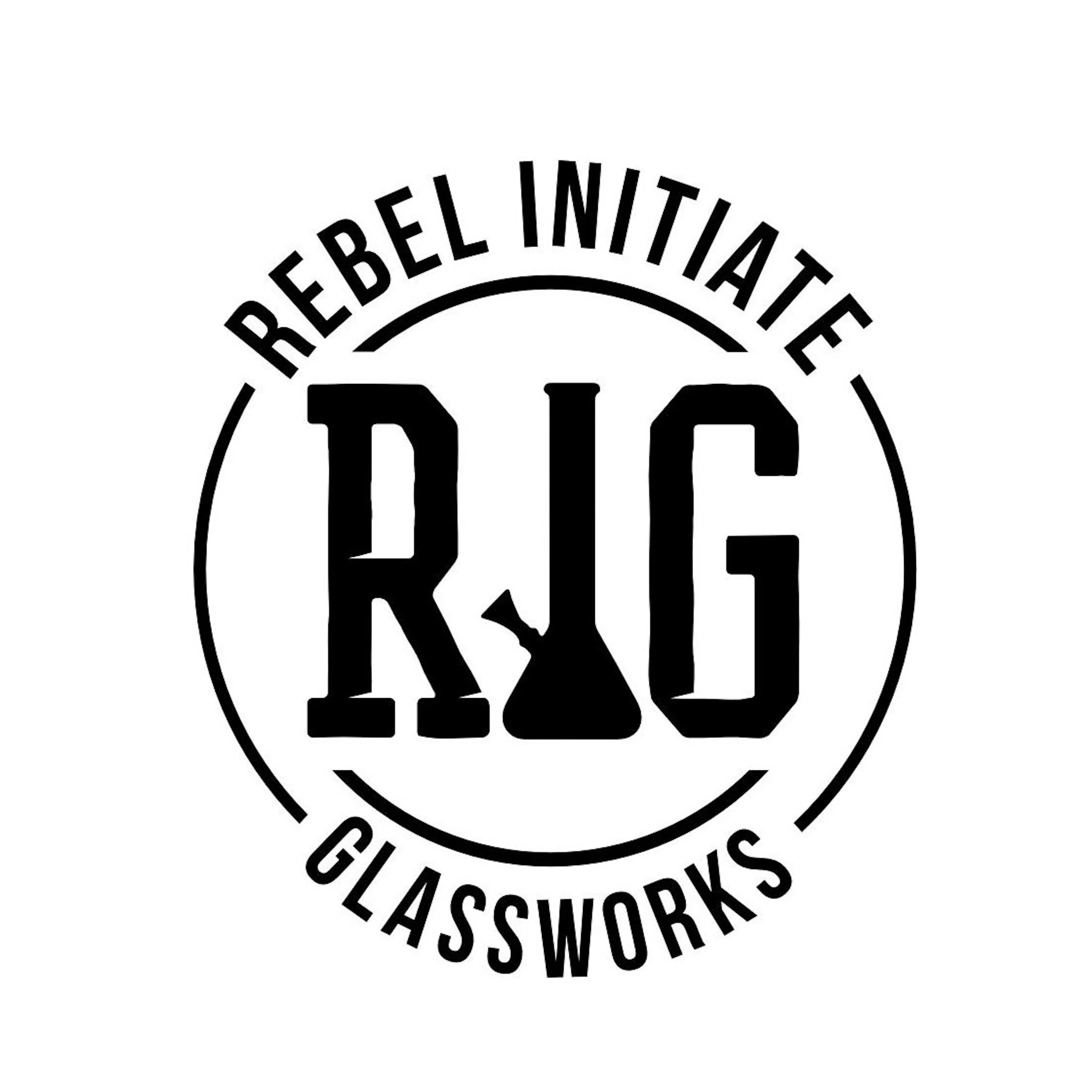 Rebel Initiate Glassworks logo