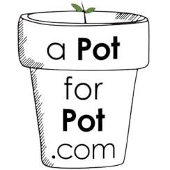 a Pot for Pot logo