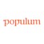 Logo for the brand Populum