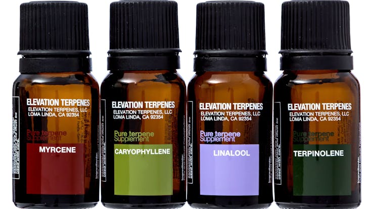 Elevation Terpenes Relaxation Four Pack (Beta Caryophyllene, Linalool, Myrcene, Terpinolene)