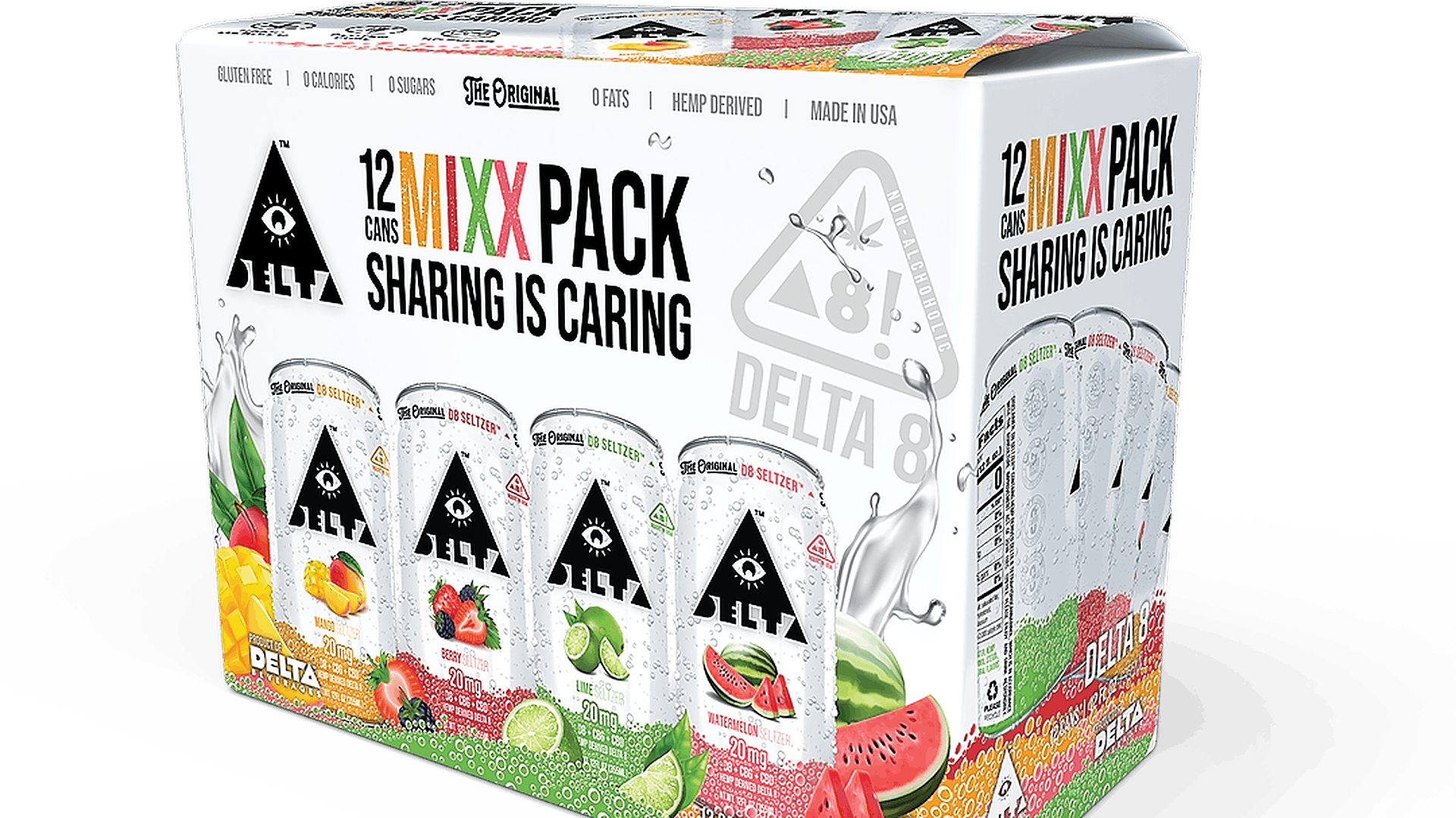 Delta Beverages D8 Seltzer ™ Delta 8 THC The New Alcohol Alternative with a Healthier Buzz