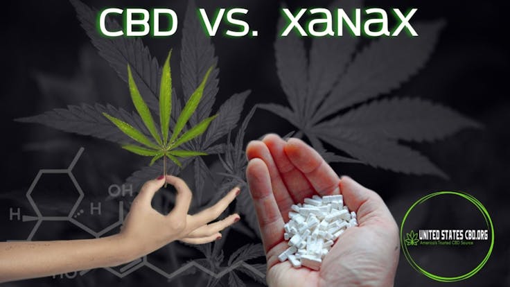 CBD naturally eases anxiety & it's been proven to curb addiction tendencies - CBD vs. Xanax