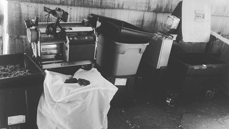 Tools of the trade: Twister T4's and the Mother Bucker by Munch Machine.