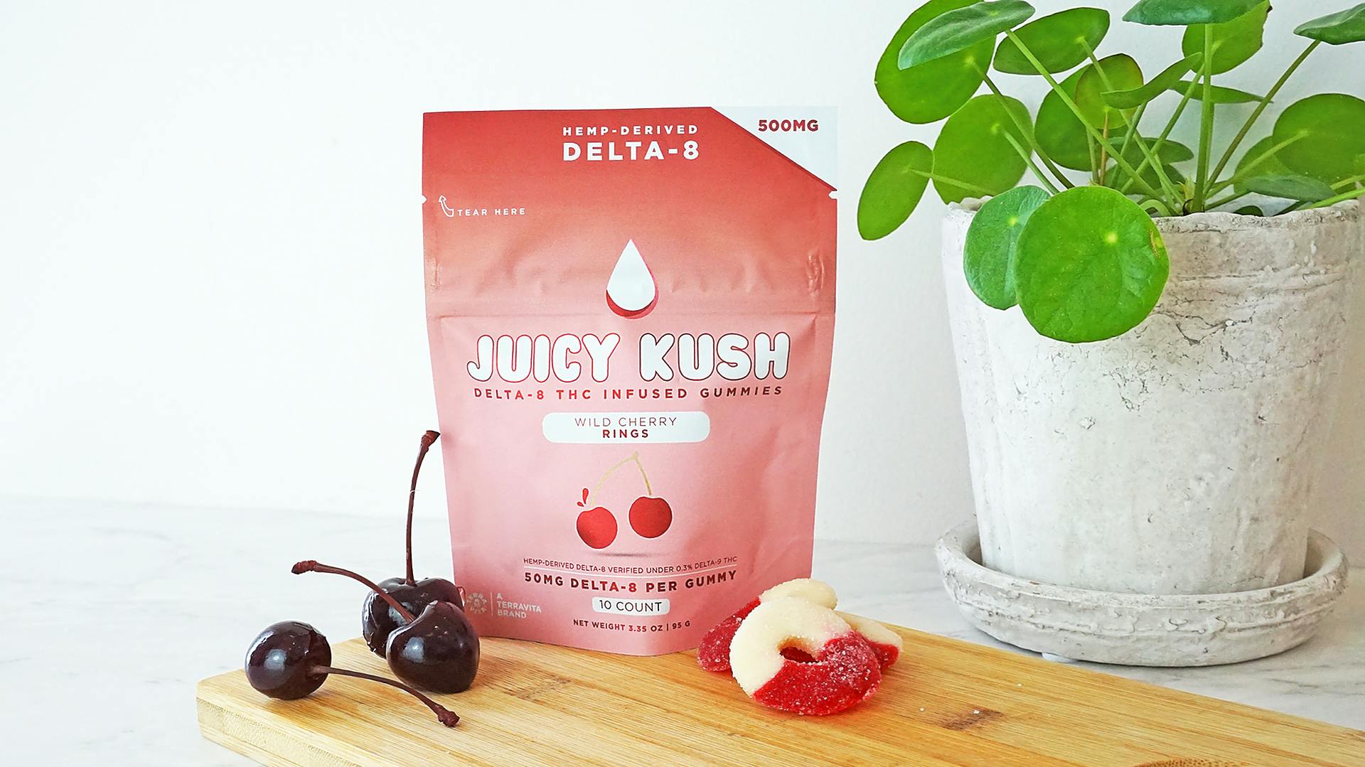 Juicy Kush (20 OFF CODE LEAF20) Premium Delta8 Infused Blends Leafly