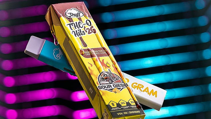 THC-O hits 2G Disposable Vape | Puff Xtrax