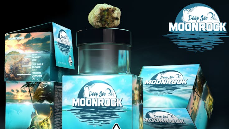 Top-Self Flower hand dipped in high potency cannabis oils and thick dusted in strong Kief!