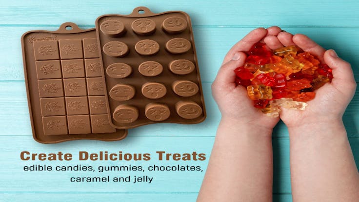 Your CBD gummies will look more tasty! The perfect gift for your artsy and CBD-lovin' friends.