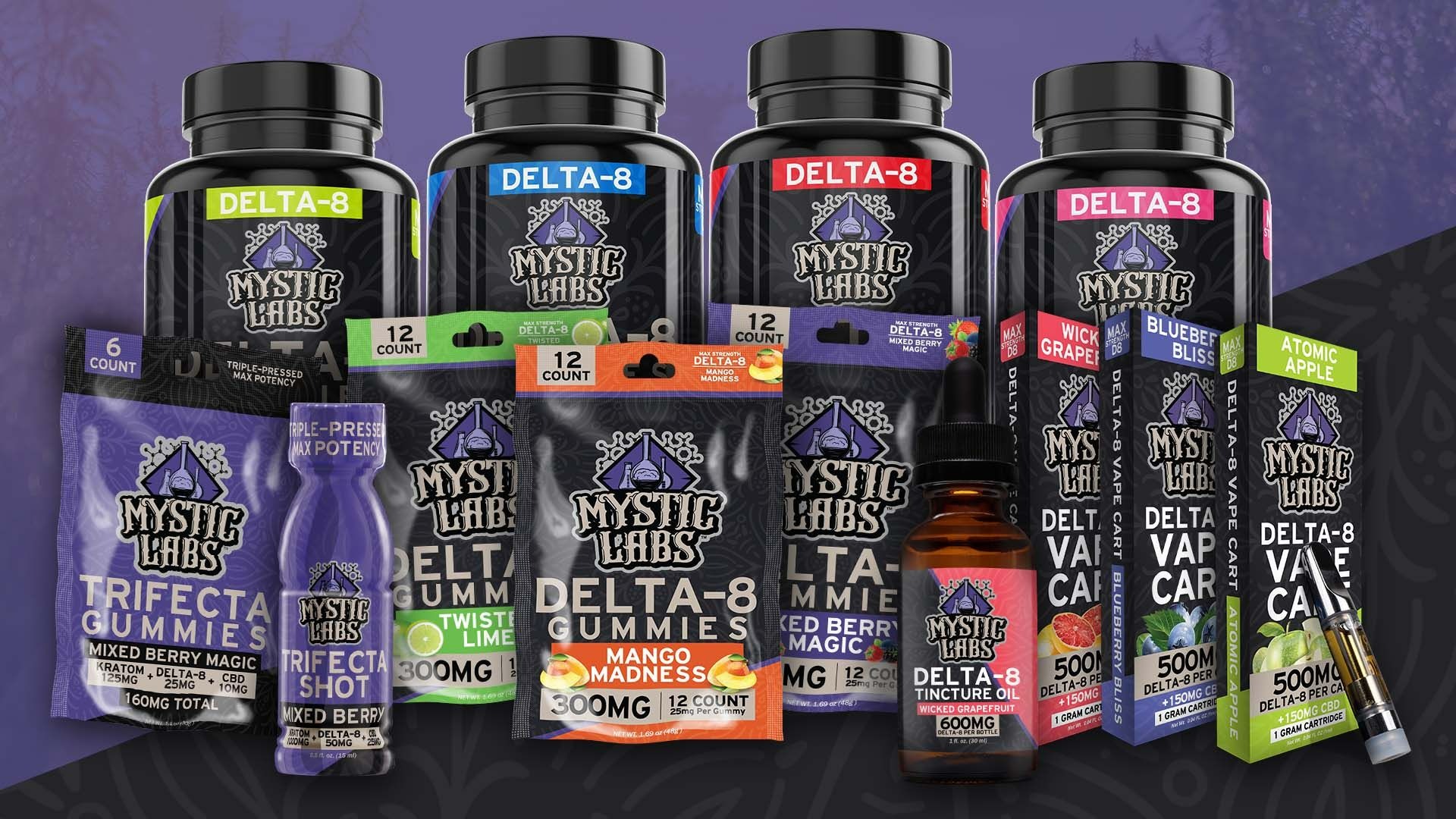 Mystic Labs Delta-8 Delta 8 Gummies, Vapes, & Flower On Leafly