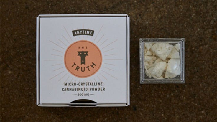 Micro-Crystalline Cannabinoid Powder is a highly potent concentrate.