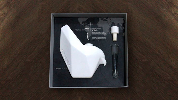 Falco was inspired by the soft and precise proportions of the Kestrel that inhabits the southern re