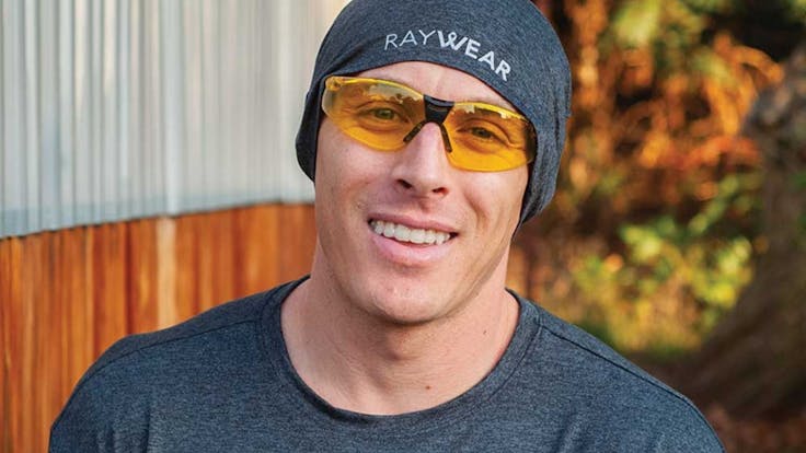 RayWearCC Beanie, Glasses, & Long Sleeve Shirt