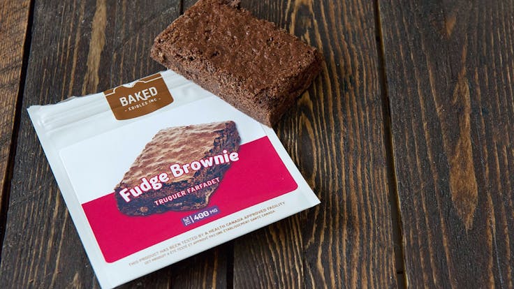 Our 400mg THC Brownie (we also make a 200mg Brownie). A heavy dose for those in need!